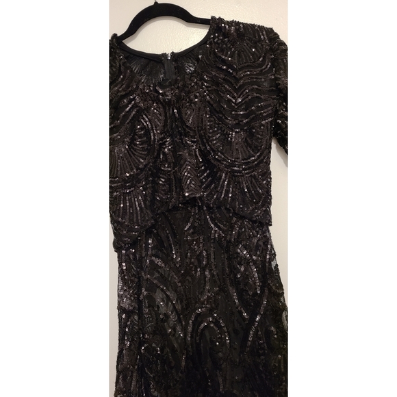 Custom made Embellished Sheer two piece - Picture 2 of 5